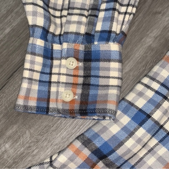 NEW Size Large Levis Kenna Menswear Plaid Flannel Oversized Button Up Shirt - Picture 7 of 10